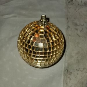 Mirrored Gold Glass Bulbs